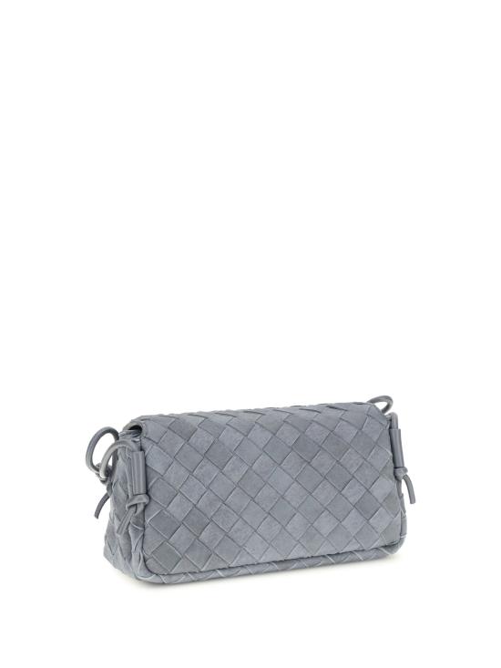  보테가베네타 가방 Bottega Veneta Notturno 숄더백 클라우디 인디고/그레이 믹스 - BOTTEGA VENETA