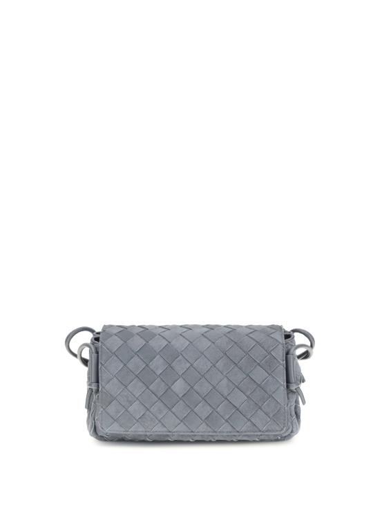  보테가베네타 가방 Bottega Veneta Notturno 숄더백 클라우디 인디고/그레이 믹스 - BOTTEGA VENETA