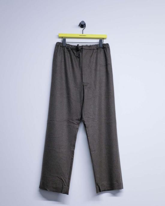 가브리엘라 콜 가먼츠 스트레이트 팬츠 288번 더스트 헤비 울 드로스트링 팬츠 - GABRIELA COLL GARMENTS