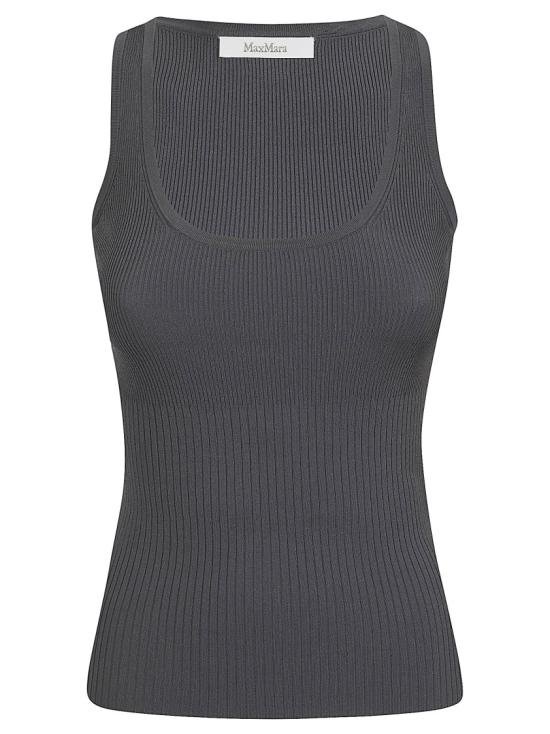 26SS 막스마라 기로 비스코스 탱크 탑 2611361032600 Grey
