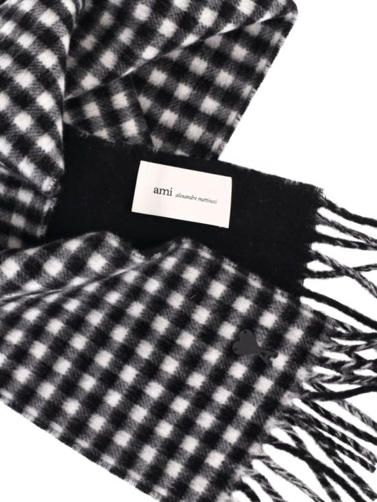 26FW 아미 머플러/스카프 USF699 AW0059044 Black - AMI