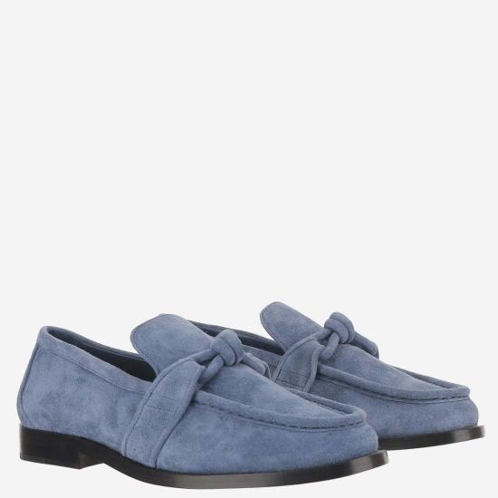  보테가베네타 로퍼 보테가 베네타 아스테어  라이트 블루 - BOTTEGA VENETA