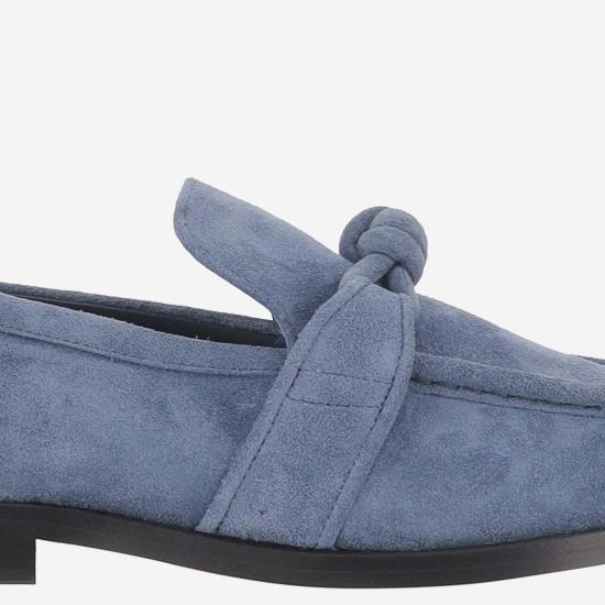  보테가베네타 로퍼 보테가 베네타 아스테어  라이트 블루 - BOTTEGA VENETA