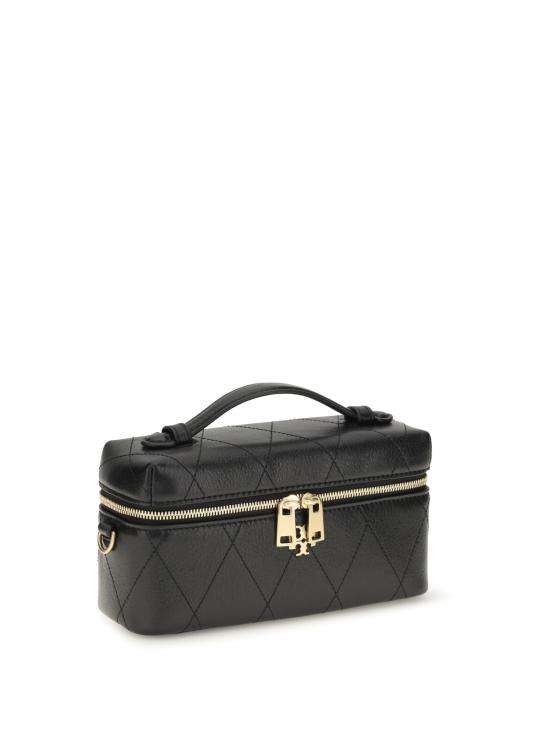  토리버치 토트백 찰리 뷰티 케이스 블랙 - TORY BURCH