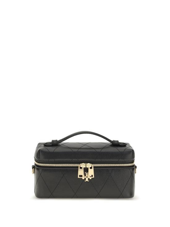  토리버치 토트백 찰리 뷰티 케이스 블랙 - TORY BURCH