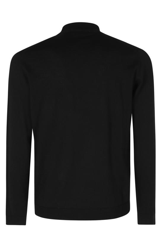 26FW 로베르토 콜리나 니트웨어 263MYB01045 099 Black - ROBERTO COLLINA