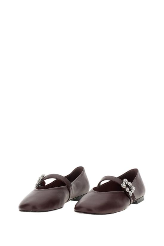 26FW 로저비비에 플랫 슈즈 RVW7434463091TR805 Red - ROGER VIVIER