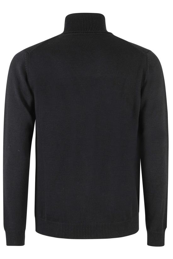 26FW 로베르토 콜리나 니트웨어 263MYB02203 099 Black - ROBERTO COLLINA