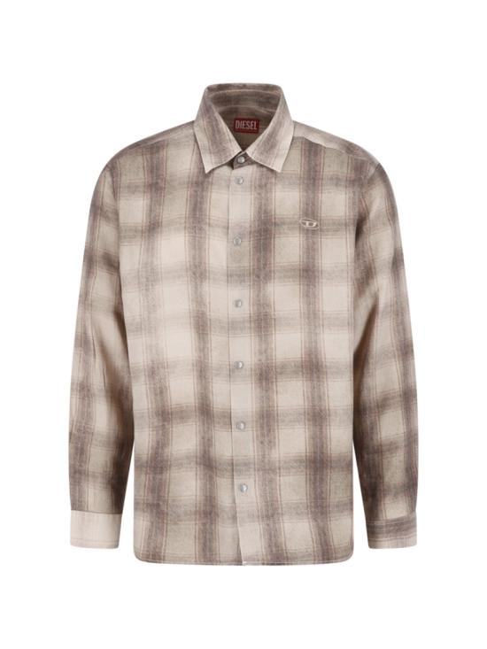 26FW 디젤 긴팔 셔츠 A22746 0JMCM1BKA Neutrals