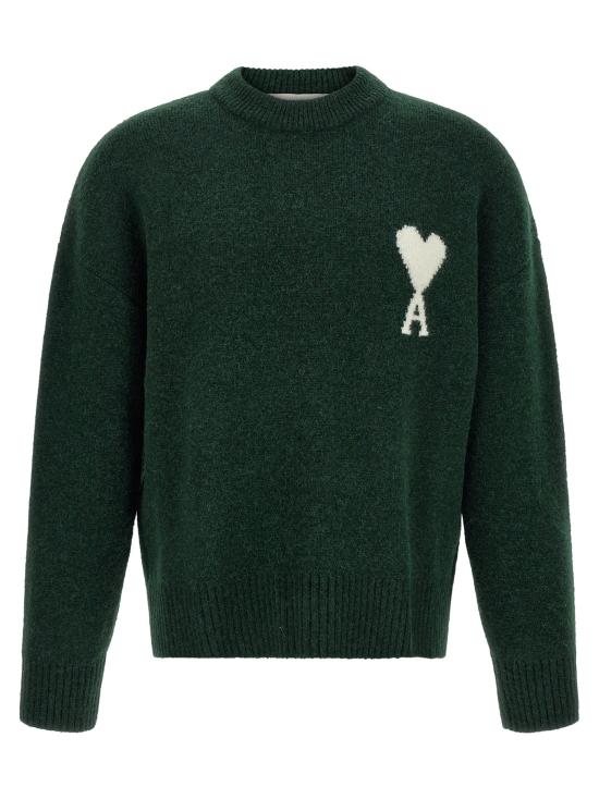26FW 아미 스웨터 AM340060BM GREEN