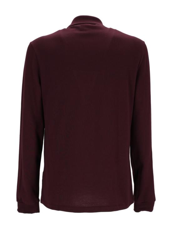 26FW 라코스테 클래식 롱슬리브 폴로 셔츠 L1312 00 Burgundy - LACOSTE