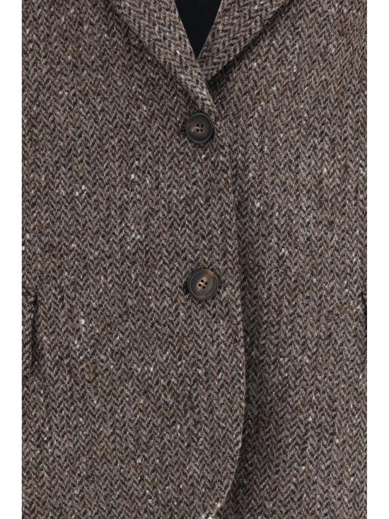 26FW 브루넬로 쿠치넬리 자켓 MG5667205 C004 BROWN - BRUNELLO CUCINELLI