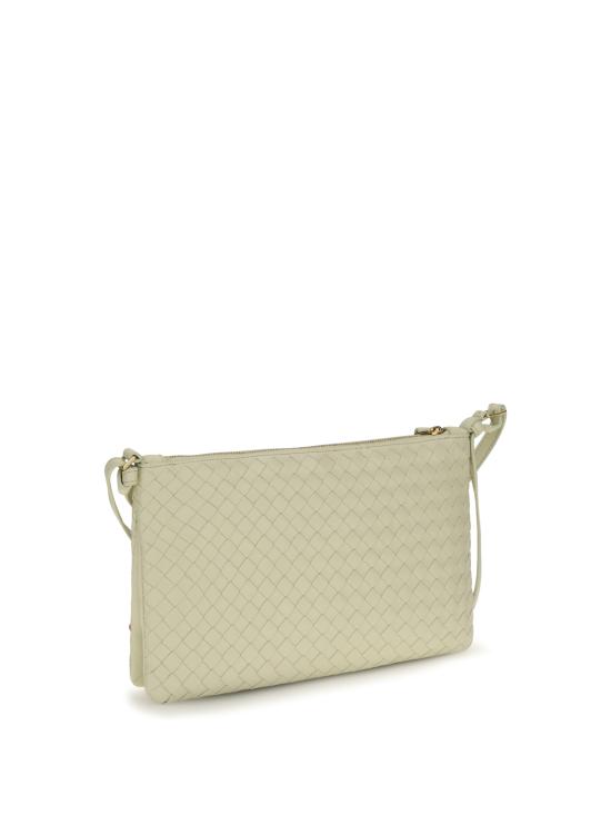  보테가베네타 가방 Bottega Veneta 인트레치아토 송아지 가죽 숄더백 골드 - BOTTEGA VENETA