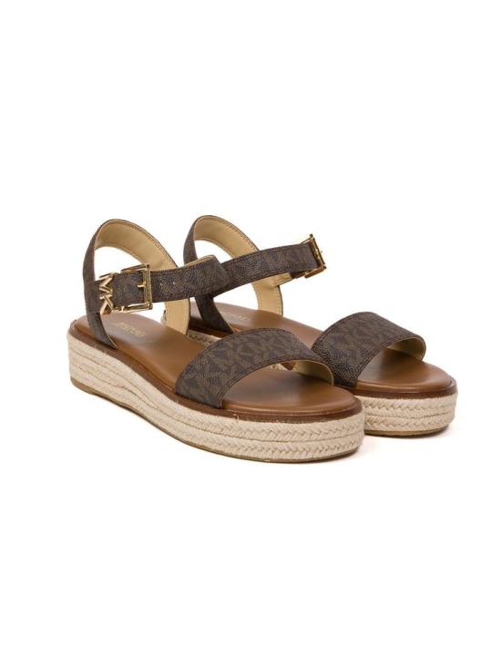  마이클 코어스 플랫 슈즈 MASTER 49R5RIFP1B BROWN Michael Kors - MICHAEL KORS