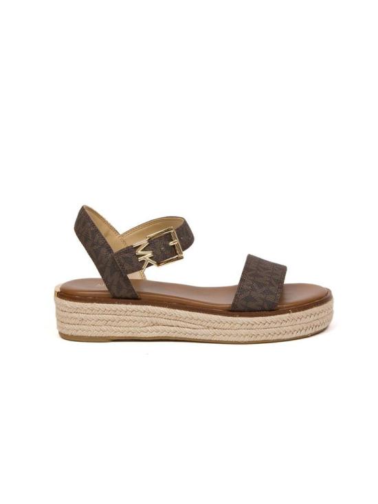  마이클 코어스 플랫 슈즈 MASTER 49R5RIFP1B BROWN Michael Kors