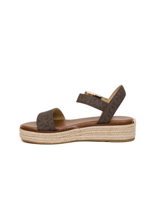  마이클 코어스 플랫 슈즈 MASTER 49R5RIFP1B BROWN Michael Kors - MICHAEL KORS
