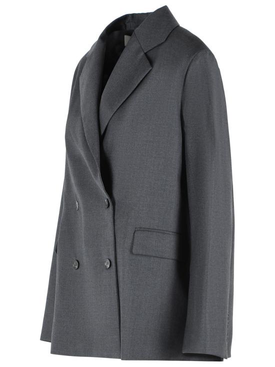 26FW 루루 드 세종 수트 자켓 DONAU LDSANTHRACITE MELANGE Grey - LOULOU DE SAISON