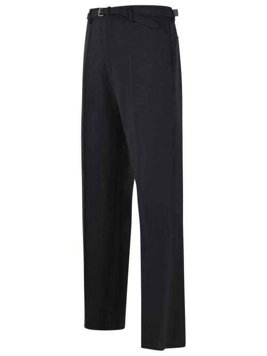 26FW 드리스 반 노튼 스트레이트 팬츠 020909 4265900 Black - DRIES VAN NOTEN