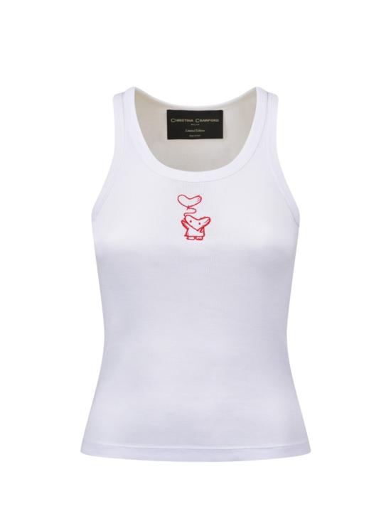 26FW Christina Crawford 탑 01LOVI2526 White