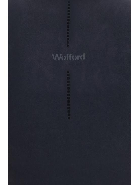 26FW 월포드 폴로 티셔츠 53501 7005 BLACK - WOLFORD