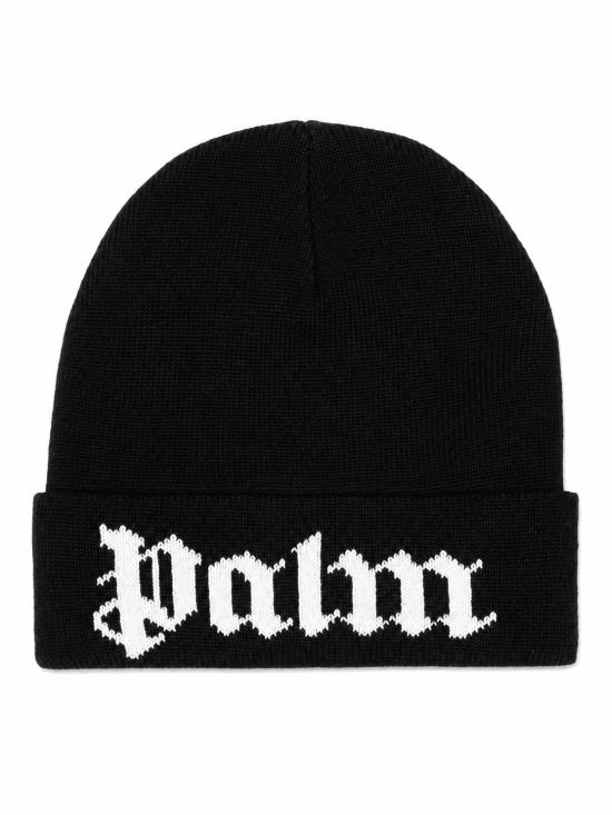 26FW 팜앤젤스 비니 PAMLC003KN003 1003 BLACK OFF WHITE