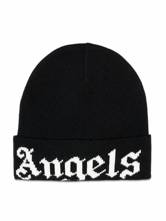 26FW 팜앤젤스 비니 PAMLC003KN003 1003 BLACK OFF WHITE - PALM ANGELS
