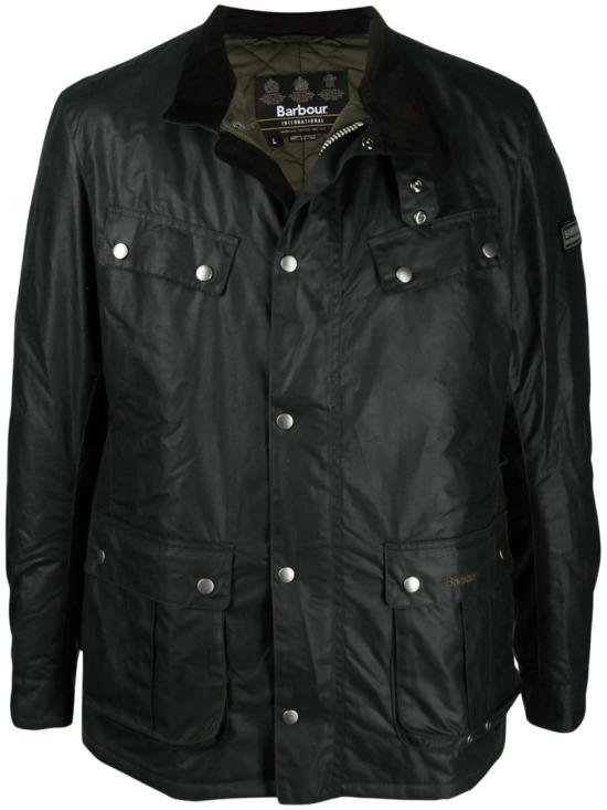 26FW 바버 듀크 왁스 자켓 MWX0337SG91 Black