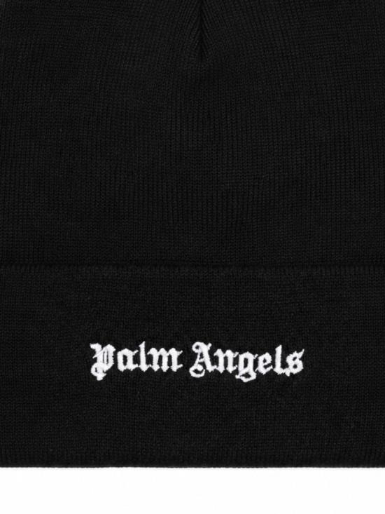 26FW 팜앤젤스 비니 PAMLC003KN001 1003 BLACK OFF WHITE - PALM ANGELS