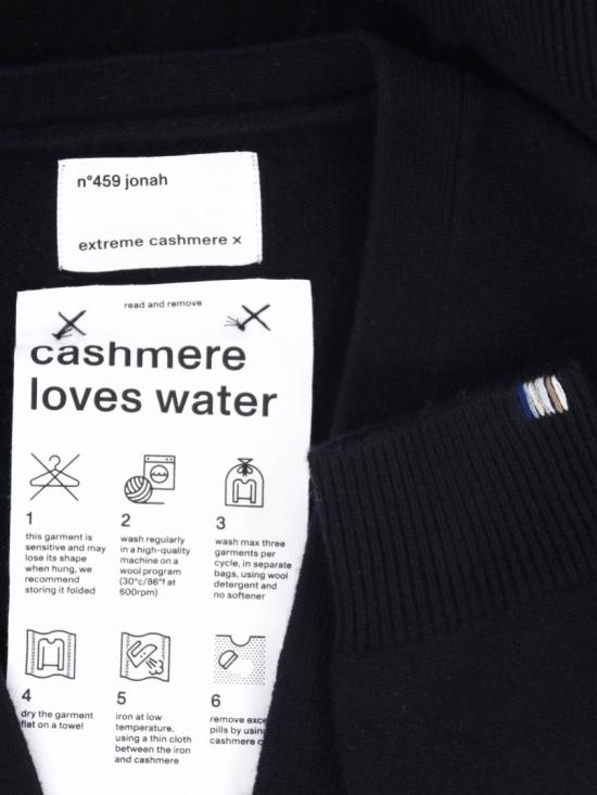 26FW 익스트림캐시미어 니트웨어 JONAHRAVEN Black - EXTREME CASHMERE
