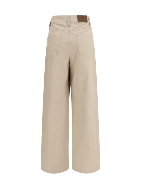 26SS 브루넬로 쿠치넬리 팬츠 ML115P9180 C9195 BEIGE - BRUNELLO CUCINELLI