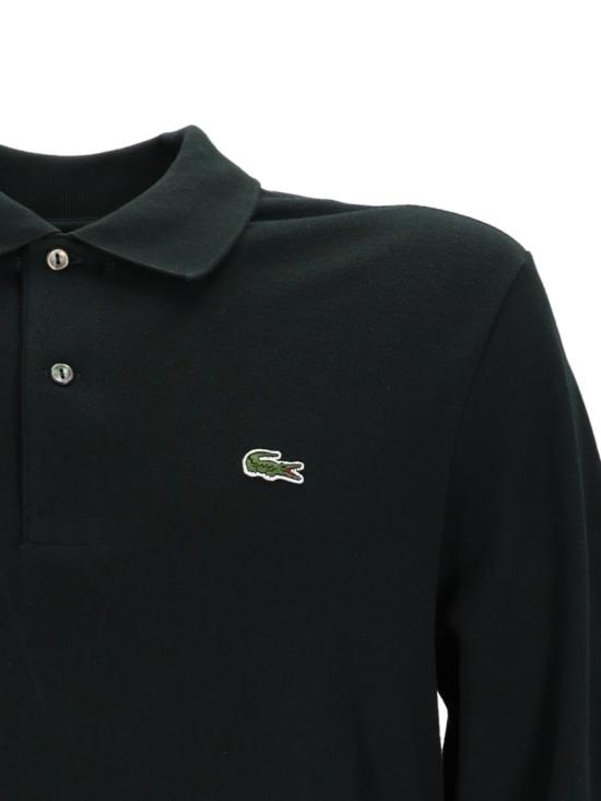 26FW 라코스테 클래식 롱슬리브 폴로 셔츠 L1312 00 Black - LACOSTE