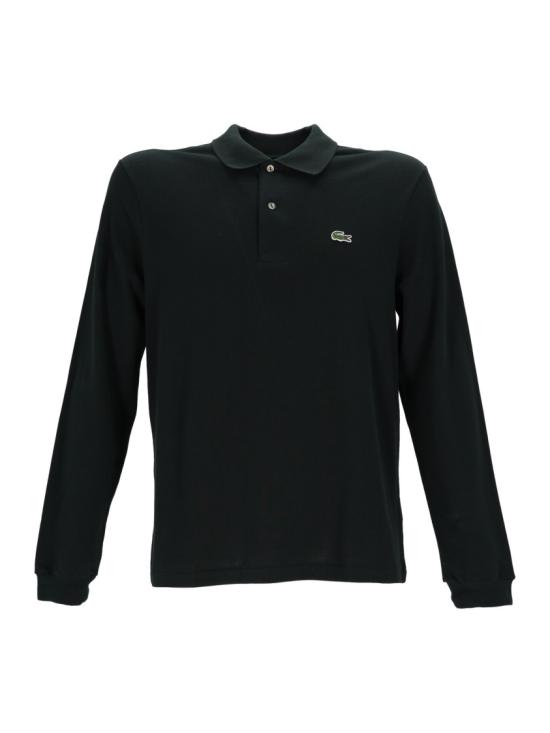 26FW 라코스테 클래식 롱슬리브 폴로 셔츠 L1312 00 Black