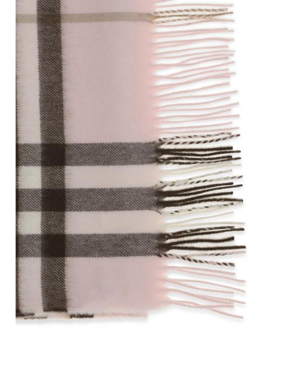 26FW 버버리 체크 캐시미어 스카프 8113947 C2902 PINK - BURBERRY