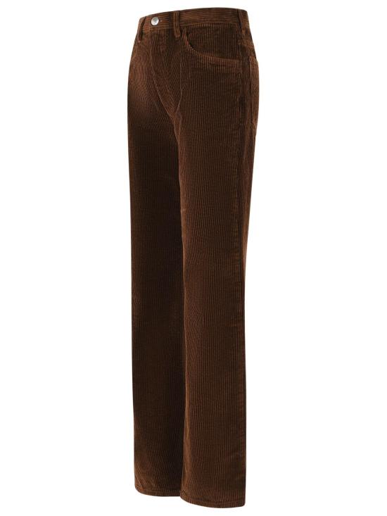 26FW 마르니 스트레이트 팬츠 PAMA0657G0 USCZ2800M53 Brown - MARNI