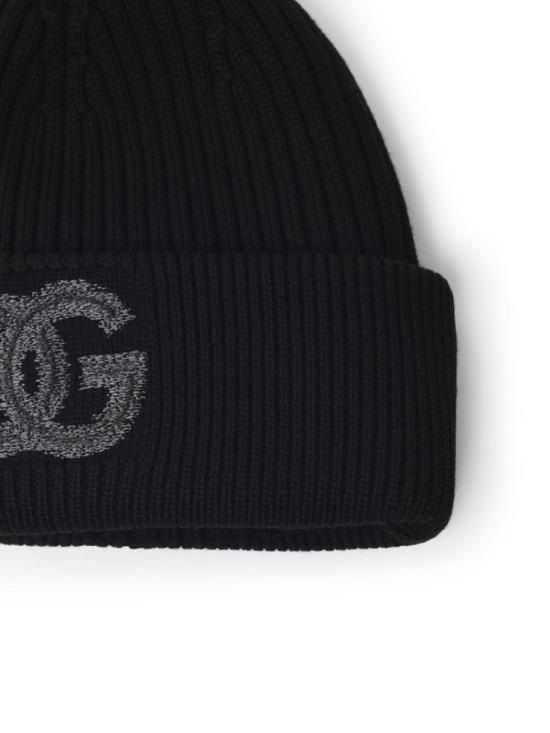 26FW 돌체앤가바나 비니 GX66KZ JDVN6 N0000 Black - DOLCE & GABBANA