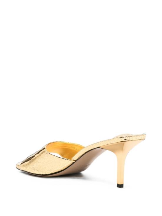 26FW 자크뮈스 뮬/슬리퍼 FOW00167 AC21G01 280 Gold - JACQUEMUS