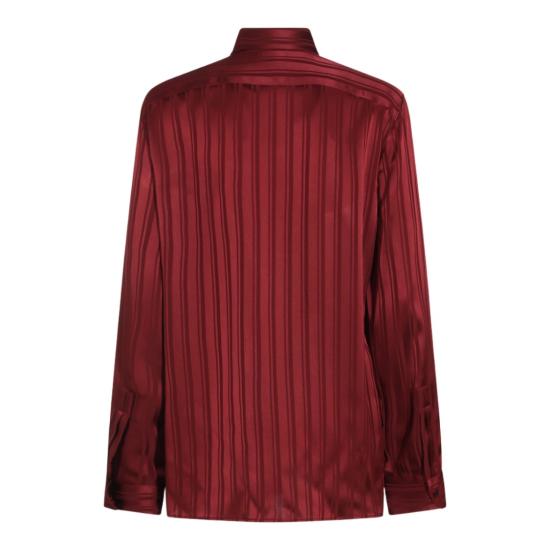 26FW 생로랑 탑 838125Y142U5504 Burgundy - SAINT LAURENT