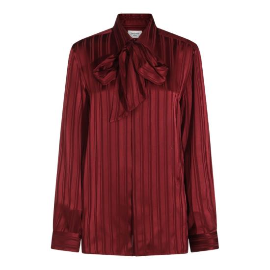 26FW 생로랑 탑 838125Y142U5504 Burgundy