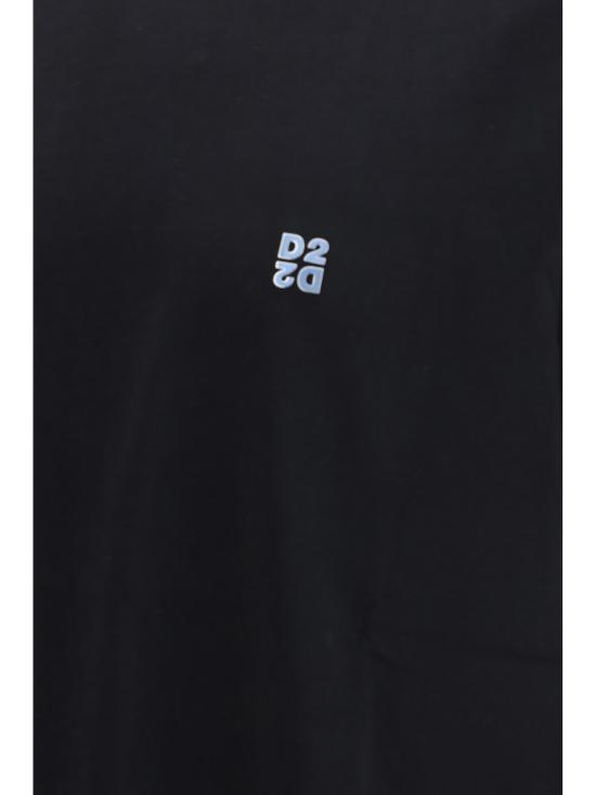 26FW 디스퀘어드2 탑 S74GD1594D20136 900 BLACK - DSQUARED2