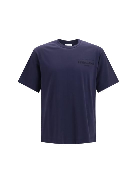 26FW 살바토레 페라가모 탑 796592 001 NAVY