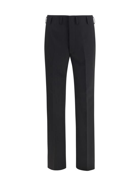 26FW 프라다 프리미엄 울 슬랙스 UP0453SCMO6114 BLACK