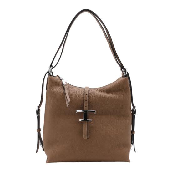 26FW 토즈 T 타임리스 스몰 숄더백 XBWTSEW0200WNT S600 BROWN DOM
