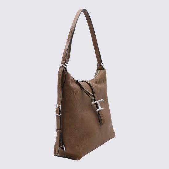 26FW 토즈 T 타임리스 스몰 숄더백 XBWTSEW0200WNT S600 BROWN DOM - TODS