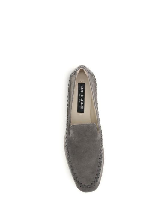 26SS 조르지오 아르마니 플랫 슈즈 GW002806AF23557 M8265 GRAY - GIORGIO ARMANI