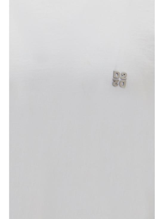 26FW 디스퀘어드2 탑 S74GD1594D20136 100 WHITE - DSQUARED2