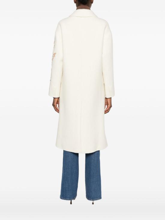 26FW 에르마노 피렌제 코트 D49ED016 EY0MF333 WHITE - ERMANNO FIRENZE