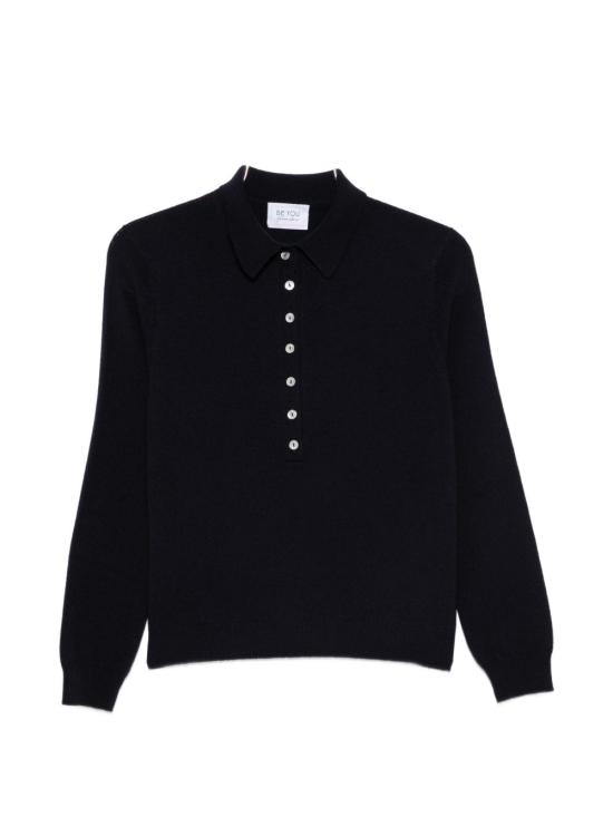 26FW 비유 폴로 티셔츠 CD5040 080 NAVY