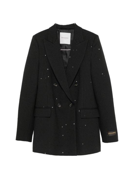 26FW 에르마노 피렌제 수트 자켓 D49EI016 E5CMF099 BLACK