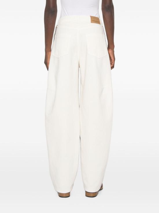26FW 에르마노 피렌제 스트레이트 팬츠 D49EP062 EJ0MF333 WHITE - ERMANNO FIRENZE