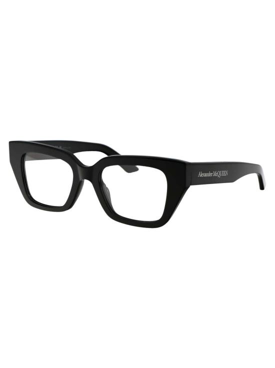  알렉산더 맥퀸 안경 AM0453 O 선글라스 블랙/블랙/투명 - ALEXANDER MCQUEEN